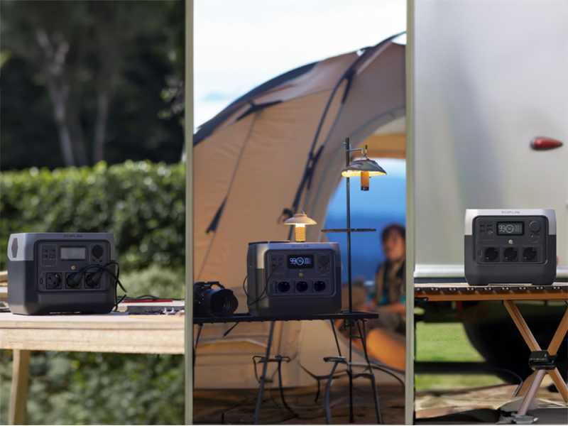 EcoFlow River 2 Pro - Tragbare Powerstation - 800W - 768 Wh/19.2V
