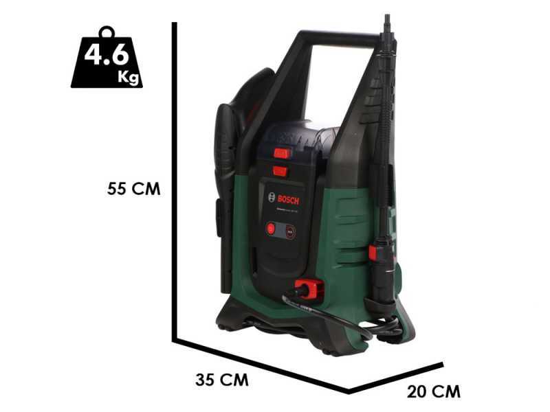 BOSCH UniversalAquatak 36V-100 - Akku-Hochdruckreiniger - 100 Bar - 36V + Selbstansaugender Schlauch - SOLO - Ohne Akku und Ladeger&auml;t