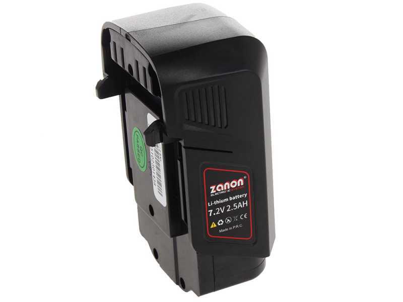 Zanon Lithium-Akku - 7.2V 2.5 Ah
