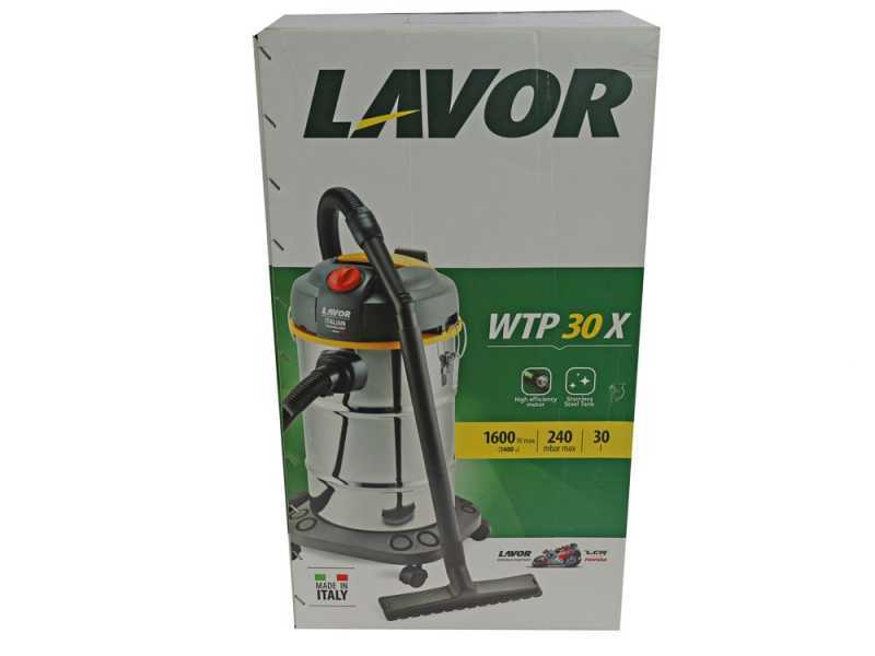 Lavor WTP 30 X - Trocken- und Nasssauger - Trommel 30l - 1600 W
