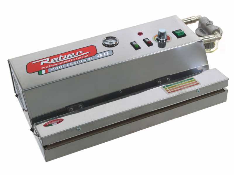Reber PROFESSIONAL 40 - 9714 NF - Professionelles Vakuumierger&auml;t - Schwei&szlig;leiste 43cm 