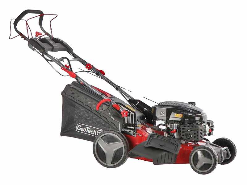 Was Kostet Rasenmähen Pro Stunde Geotech PRO S53-225 BMSGW ES - Rasenmäher 4in 1 im Angebot | Agrieuro