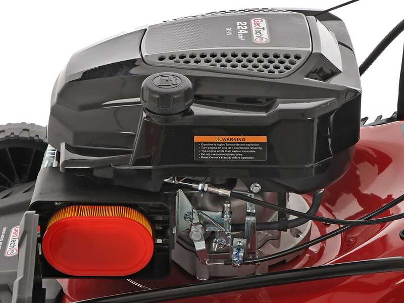 Geotech PRO S53-225 BMSGW ES - Rasenm&auml;her mit Radantrieb 4in 1 - Elektrostarter