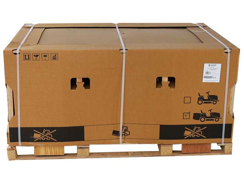 Blue Bird LT C 86M - Rasentraktor mit mechanischem Getriebe - 245-Liter-Fangkorb