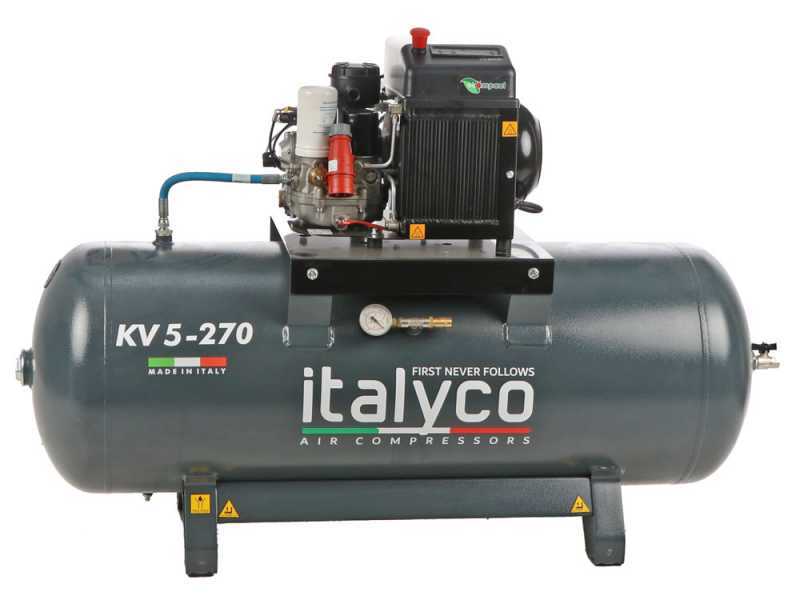 Italyco KV 5/270 - Schraubenkompressor - max Druck 10 bar