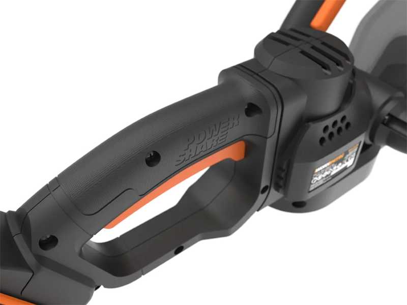 Worx Nitro WG263E - Akku-Heckenschere - 20V/4Ah - 57 cm Schwertl&auml;nge
