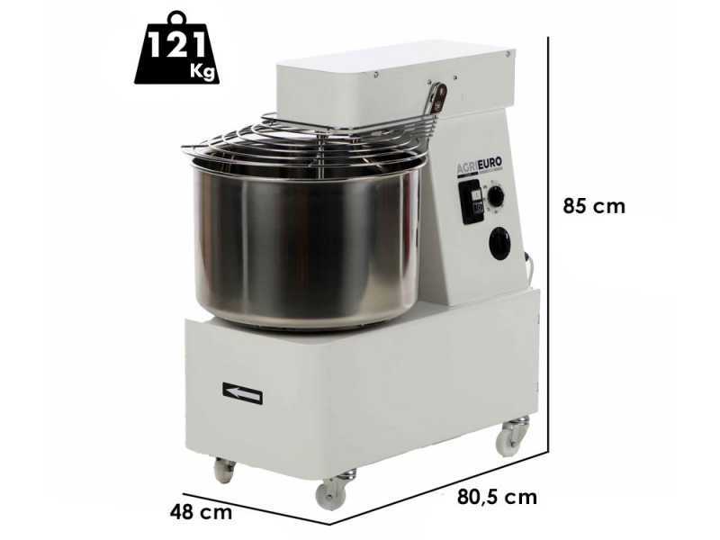 Mixer 5000 T-2G - Spiralkneter - Fassungsverm&ouml;gen 40Kg - 400V - zwei Geschwindigkeiten