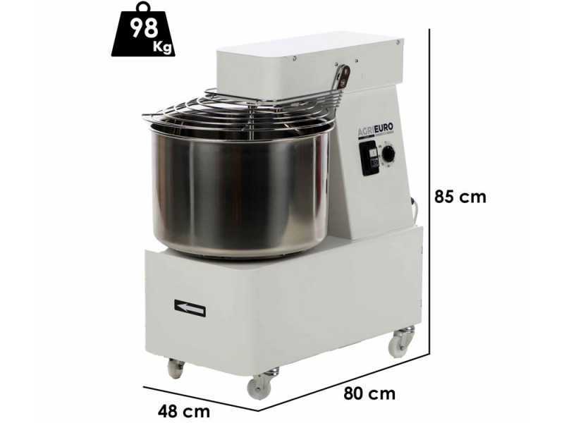 Mixer 5000 T - Spiralkneter -- Teigkapazit&auml;t 40 Kg - 400V