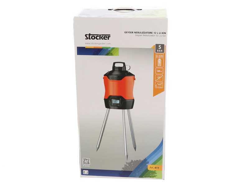 Stocker Geyser Evo 25L- Batteriebetriebenes Garten-M&uuml;ckenspr&uuml;hger&auml;t - 21V - OHNE AKKU