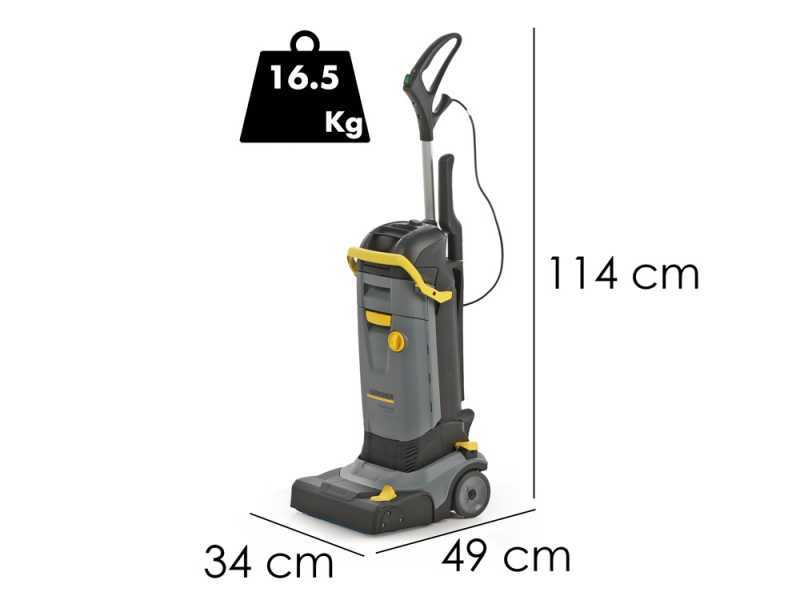 K&auml;rcher BR 30/4 C Adv - Scheuersaugmaschine 3 in 1: Wischen, Abziehen und Saugen - 820W