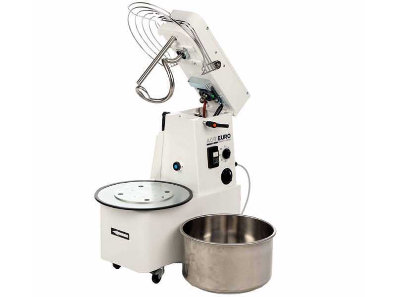 Mixer 2000 T-2G Deluxe - 400V Spiralkneter mit 2 Geschwindigkeiten - Sch&uuml;ssel 16 kg