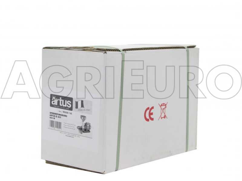 Artus 9008NE - Tomatenpresse N.3 - professioneller Induktionsmotor 400 W