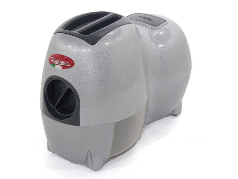 Reber Fido Silver 9250 NS - Elektrische Tisch-K&uuml;chenreibe - mit Motor 140W
