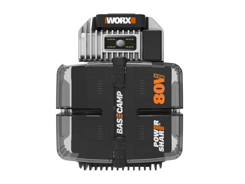 Worx Nitro WG572E - R&uuml;ckentragbarer Akku-Laubbl&auml;ser - 4x20V/4Ah