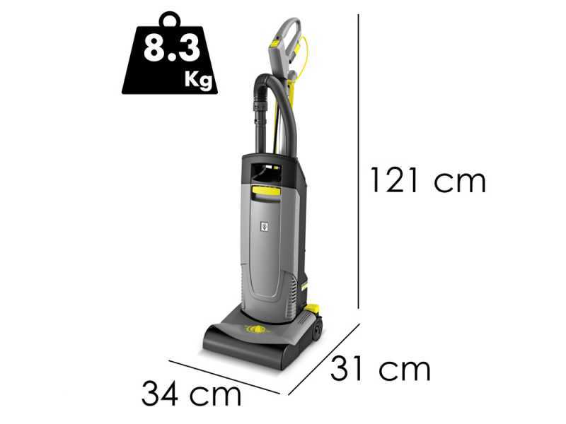 K&auml;rcher CV 30/1 - Teppichb&uuml;rstsauger - Elektro-Staubsauger - 850 W