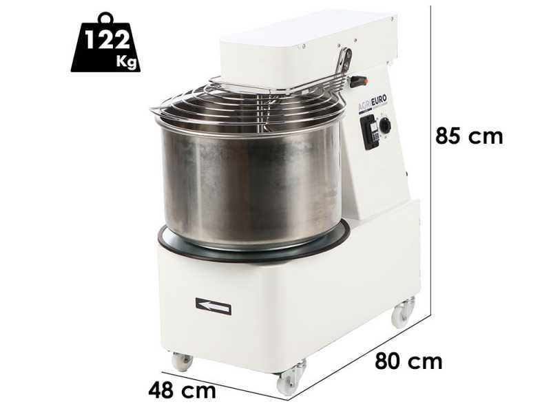 Mixer 5000 T Deluxe - Kippbarer Spiralkneter - Teigkapazit&auml;t 40 Kg - 400V