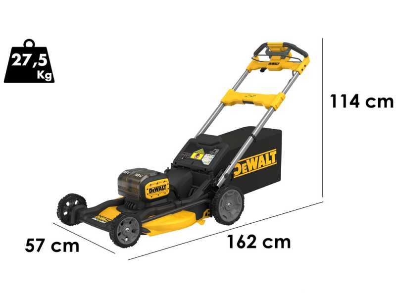 DeWalt DCMWSP156N-XJ - Selbstfahrender Akku Rasenm&auml;her - 36V - Schnitt 53 cm - OHNE AKKU UND LADEGER&Auml;T