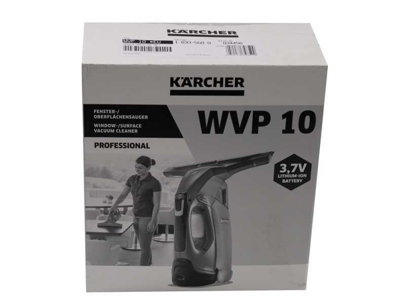 K&auml;rcher WVP 10 Akku-Fenstersauger - Tropfensaugger&auml;t, Fensterputzer - 3.7V - 2.1 Ah
