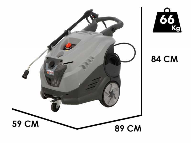 Profi Hei&szlig;wasser Hochdruckreiniger Comet Scout 150 Classic - elektrisch - Max. Druck 150 bar