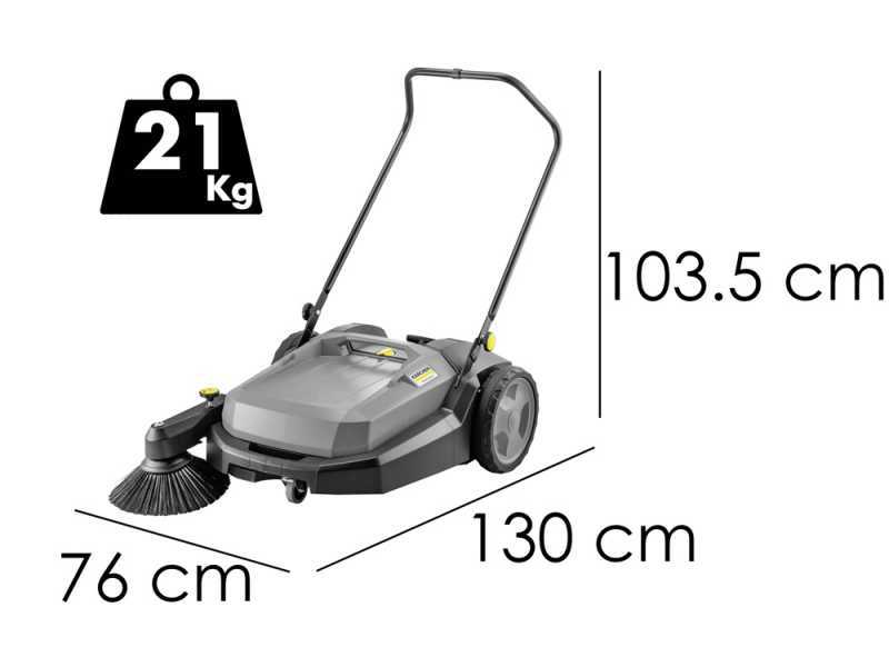 Karcher KM 70/20 C - Handgef&uuml;hrte Kehrmaschine - mit Fangkorb