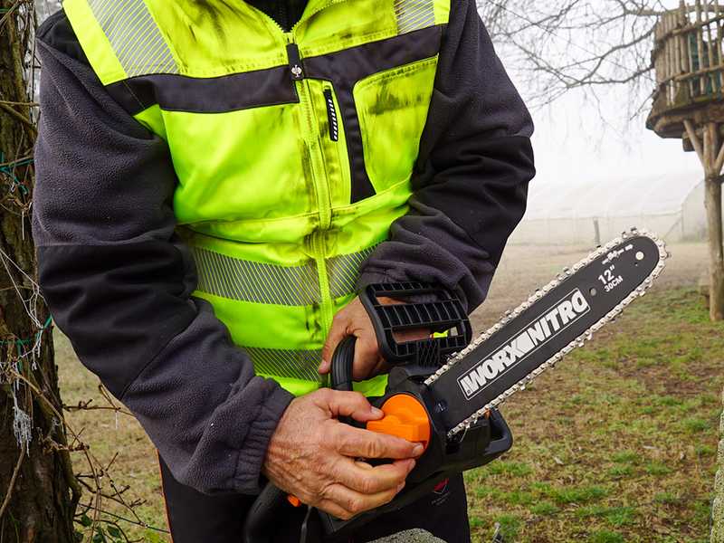 Worx Nitro WG350E - Akku-Kettens&auml;ge -  30 cm Schwert- 20V/4Ah