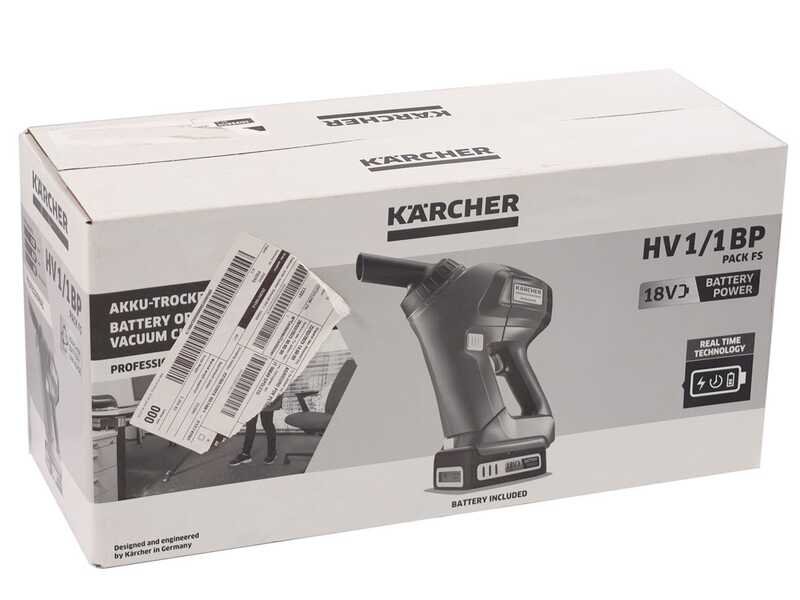 K&auml;rcher Pro HV 1/1 Bp FS -  Akku-Handstaubsauge - 18 V 2,5 Ah