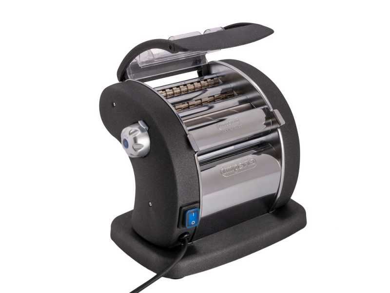 Imperia PastaPresto Gourmet - Elektrische Nudelmaschine - Rauer Nudelteig - Anthrazitgrau