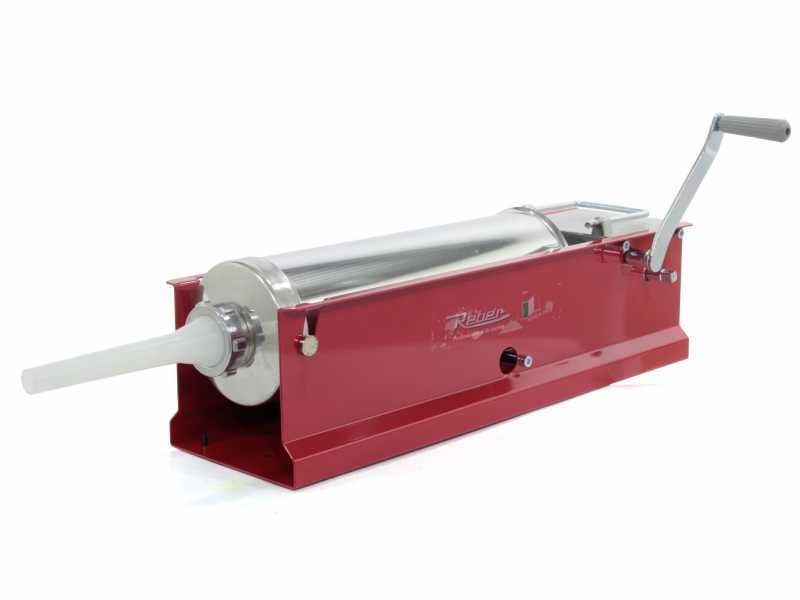 Reber 8951 N Rosso - manuelle Wurstf&uuml;ller 8 Kg - 2 Geschwindigkeiten