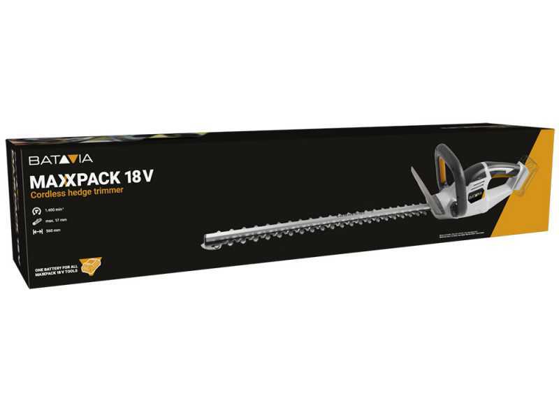 Batavia 7064547 - Akku-Heckenschere mit Messer 61 cm - OHNE AKKU UND LADEGER&Auml;T