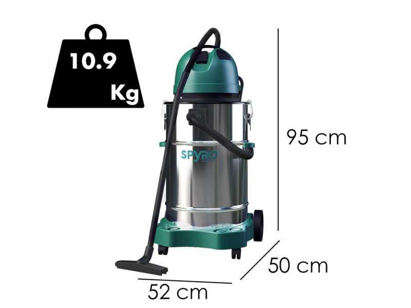 Spyro AIR70 INOX PLUS - Nass-/Trockenstaubsauger - Beh&auml;lter 70 l - 1400W
