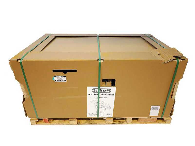 GeoTech-Pro RTM 170-960 C - Rasentraktor - Mechanikgetriebe - Fangkorb