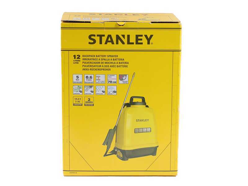 Stanley SXSPBS12E - Akku-R&uuml;ckenspr&uuml;hger&auml;t - 12 Liter - 14.4V/2Ah