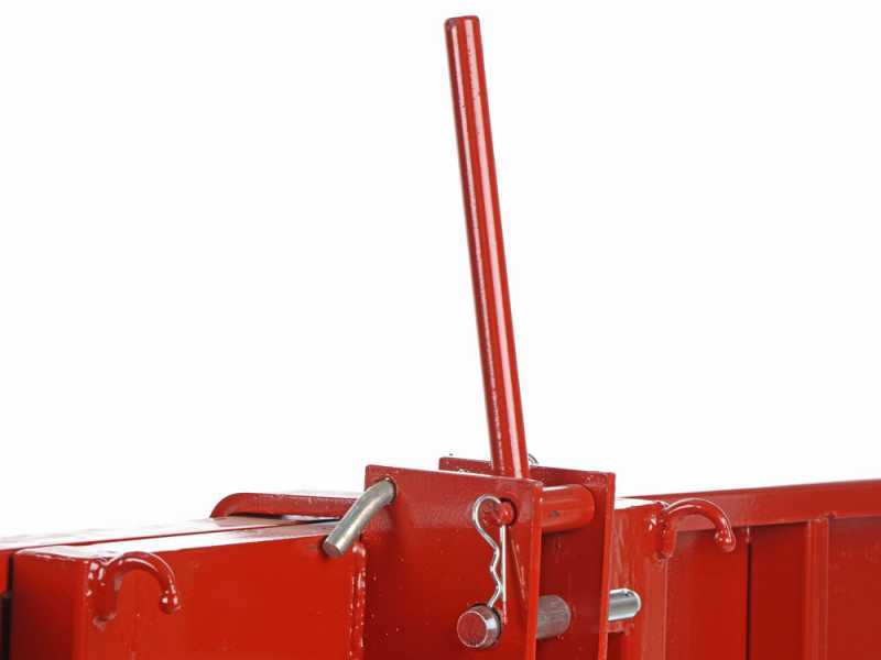 Francini P 190 - Heckcontainer f&uuml;r Traktor - Kippbar - 3 &ouml;ffenbare Heckklappen