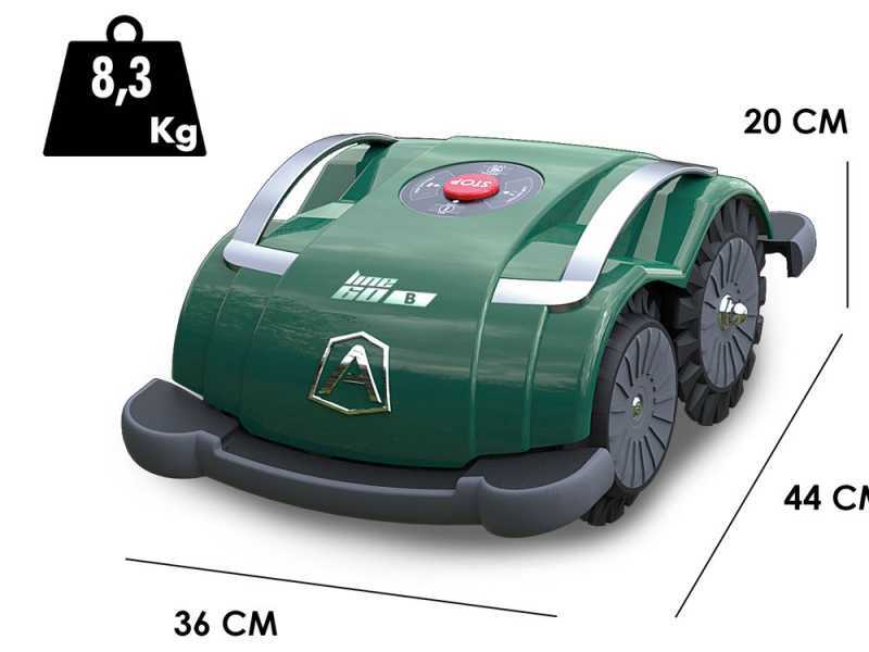 Ambrogio L60 Elite S+ - M&auml;hroboter ohne Begrenzungskabel - Keine Installation notwendig