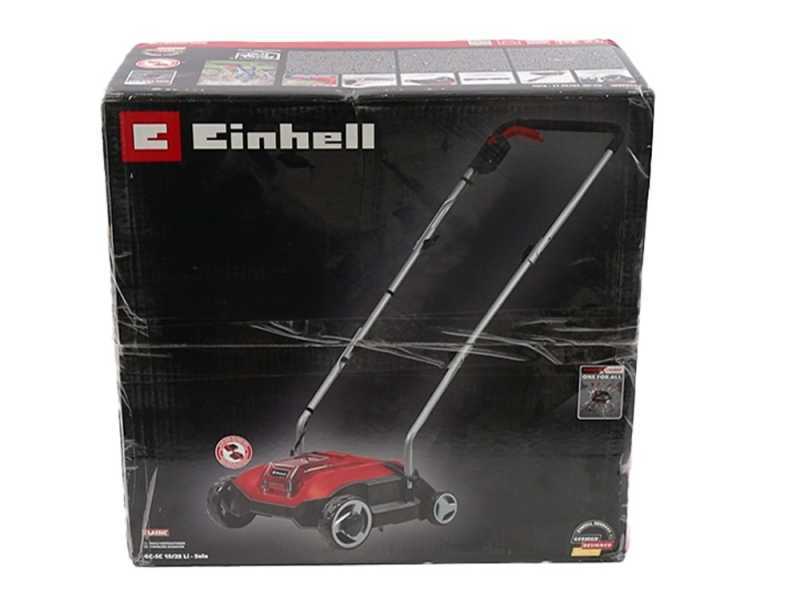 Einhell GC-SC 18/28 Li - Akku Rasenl&uuml;fter/Vertikutierer 18V - OHNE AKKU UND LADEGER&Auml;T