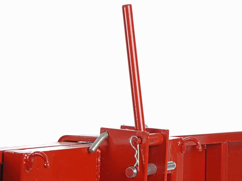 Francini P 170 - Heckcontainer f&uuml;r Traktor - Kippbar - 3 &ouml;ffenbare Heckklappen
