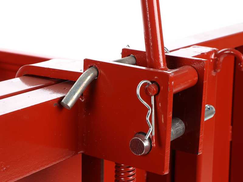 Francini P 170 - Heckcontainer f&uuml;r Traktor - Kippbar - 3 &ouml;ffenbare Heckklappen
