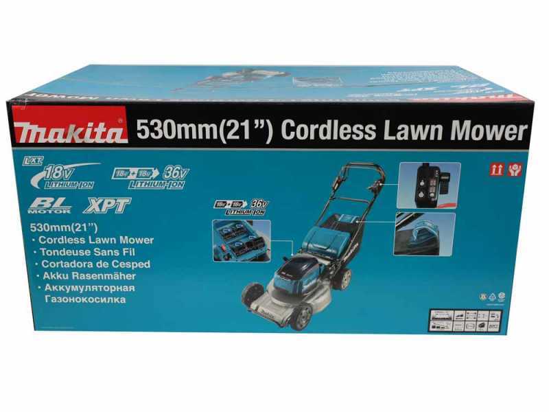 Makita DLM533Z - Selbstfahrender Akku Rasenm&auml;her - 36V - Schnitt 53 cm - OHNE AKKU UND LADEGER&Auml;T