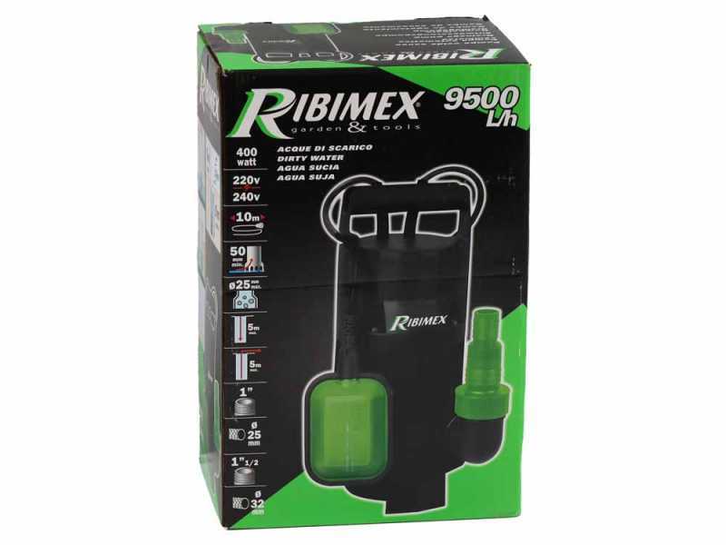 Ribimex PRPVC400C - Tauchpumpe f&uuml;r Dunkelwasser - 400 W
