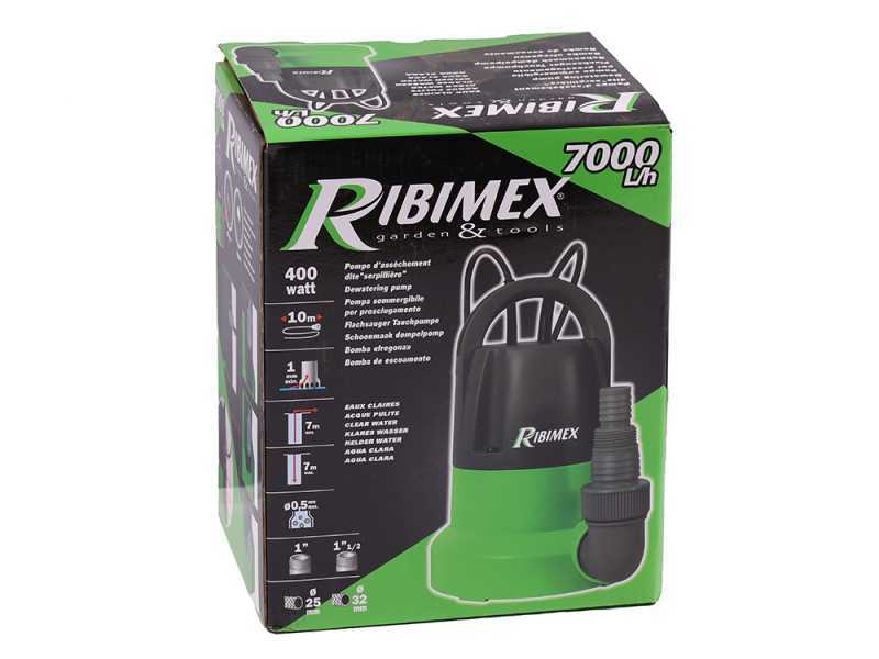 Ribimex PRPVC401SP - Elektro-Tauchpumpe f&uuml;r Klarwasser - 400 W
