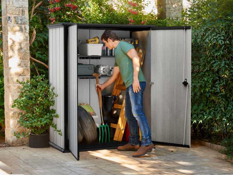 Keter High-Store + Gartenschrank - 140x73.6x170.4 cm