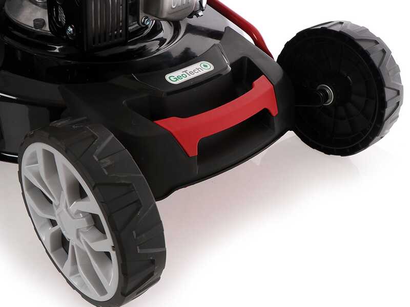 GeoTech S51-170 BMSGW ES - Benzin-Rasenm&auml;her mit Radantrieb - 4 in 1 - 51 cm Messer - Elektro-Starter