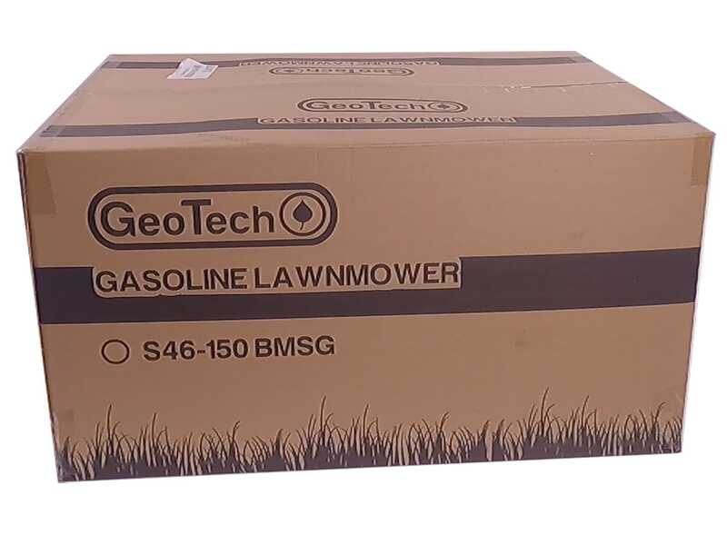 GeoTech S51-170 BMSGW ES - Benzin-Rasenm&auml;her mit Radantrieb - 4 in 1 - 51 cm Messer - Elektro-Starter