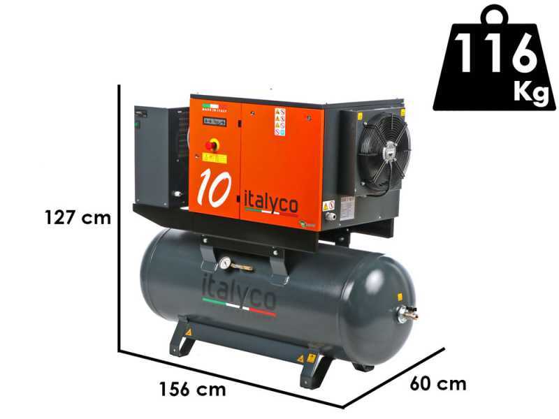 Italyco KVE 10/270 - Schraubenkompressor - max. Druck 10 bar