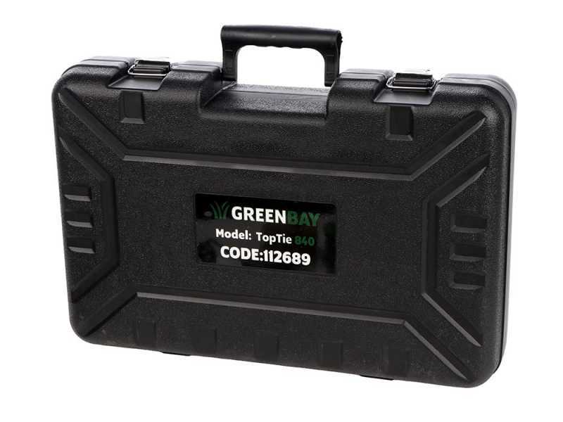GreenBay TopTie 840 - Batteriebetriebene Weinbergbindezange - 2 x 16,4V 2Ah