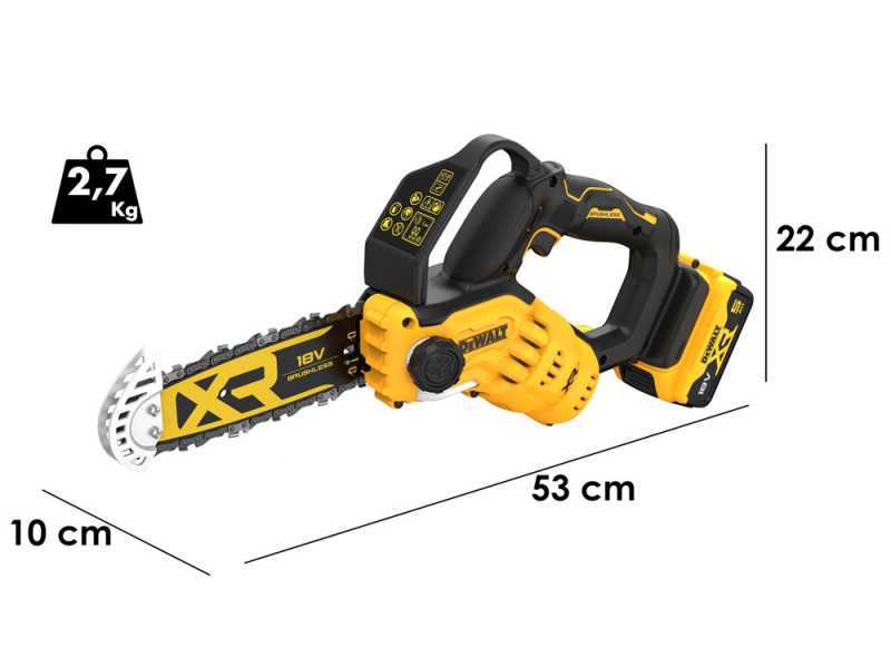 DeWalt DCMPS520P1-QW - Akku-Kettens&auml;ge -  18V 5Ah