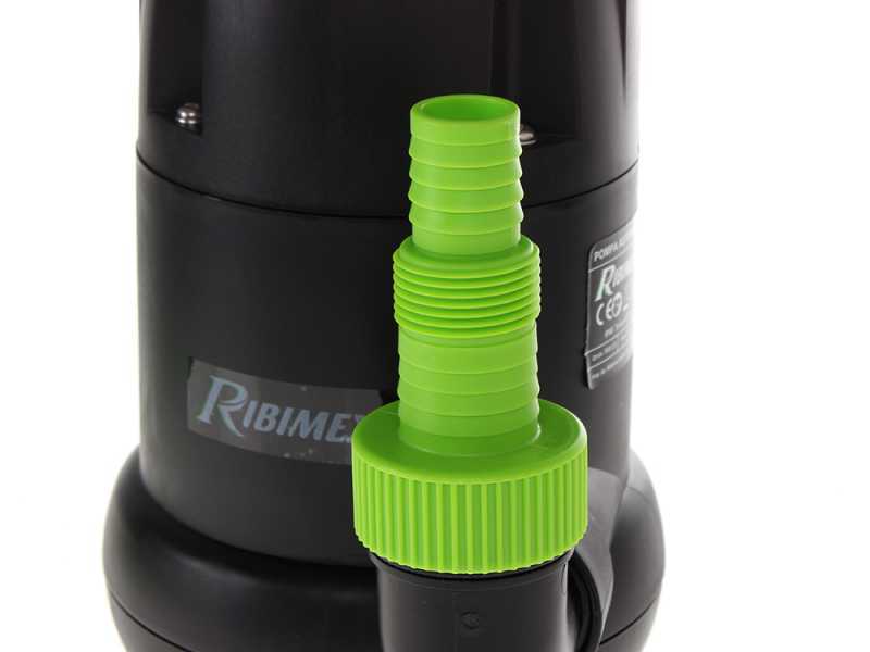 Ribimex PRPVC350A - automatische Tauchpumpe - Klarwasser - 400 W