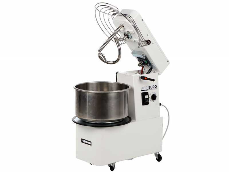 Mixer 500 S Deluxe - Spiralkneter mit kippbarem Kopf - Teigkapazit&auml;t 4 Kg - Einphasig