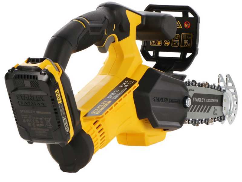 Stanley Fatmax SFMCPS415 - Akku-Kettens&auml;ge -20 V 2 AH - Schwert 15 cm