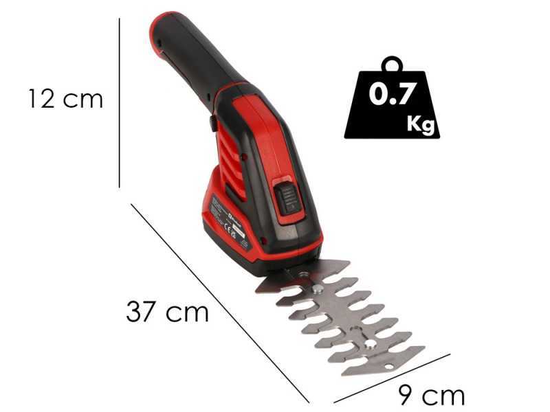 Einhell GC-CG 3,6/70 Li WT - Akku-Gras- und Strauchschere - 3.6V 2Ah